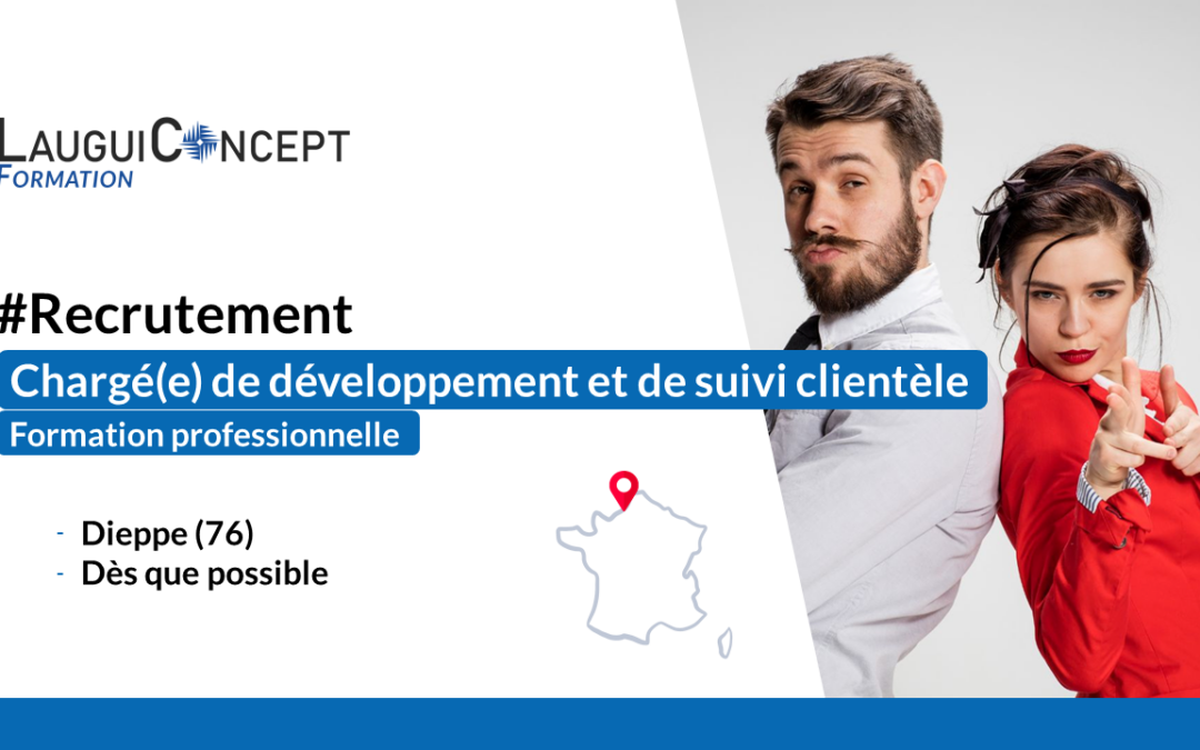 offre d'emploi Dieppe Chargé de développement Formation professionnelle